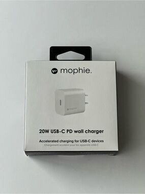 Mophie 20W USB-C Accelerated Wall Charger New